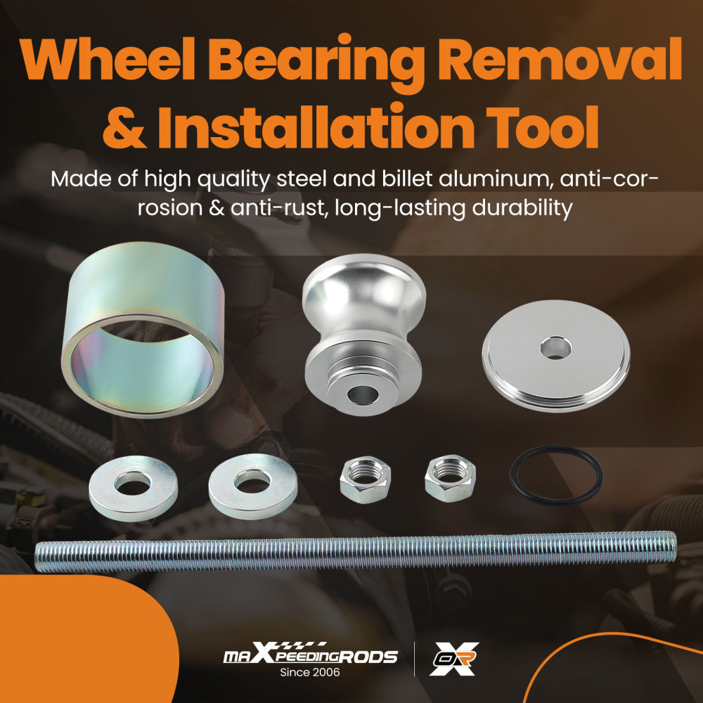 Wheel Bearing Removal Tool Kit 40/44mm compatible for Polaris RZR 570 800 900 1000 XP Turbo