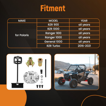 Complete Primary ClutchSecondary Service Tools Kit compatible for Polaris RZR 900 1000