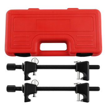 2pcs Coil Spring Compressor For MacPherson Shock Absorber Car Garage Tool