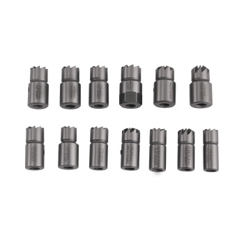 17pcs Diesel Injector compatible for Seat Cutter Cleaner CDI Carbon Remover Tool Kit