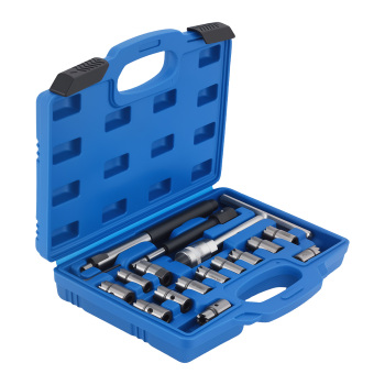 17pezzi Iniettore Diesel idraulici rimuove Kit iniezione Puller Strumento