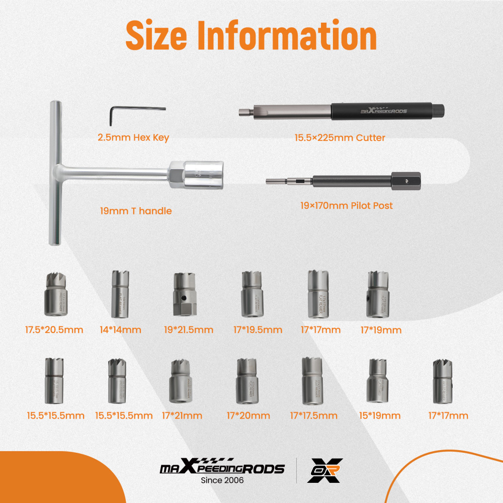 Diesel Inyector Asiento Cortador Limpiador Universal 17pcs compatible para Mercedes-Benz