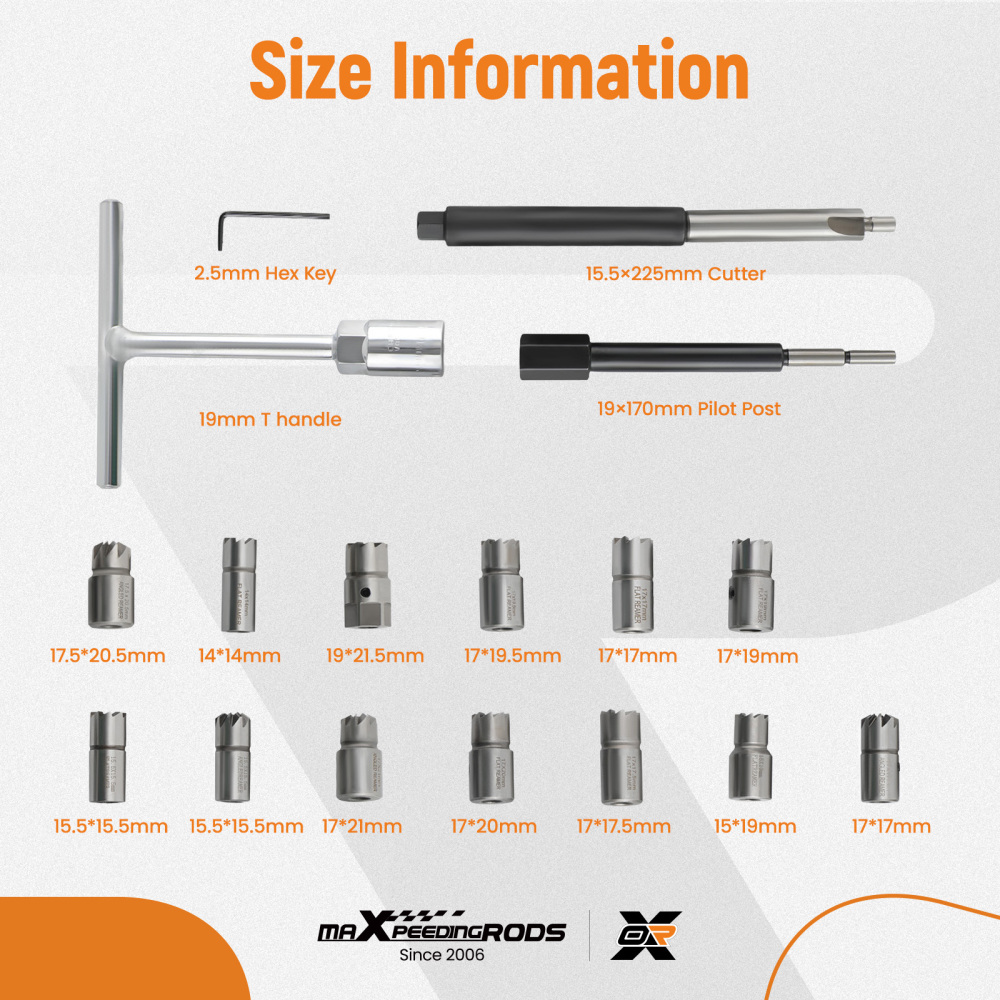 17TLG Diesel Injectors Injection Nozzle Cutter Set sealing SEATs tool Injector