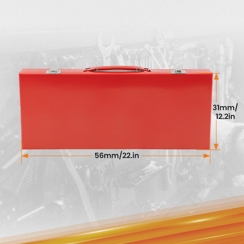 35Pcs 1/2 Metric Drive Deep Impact Socket Tools Kit Garage Workshop 8-30 32m