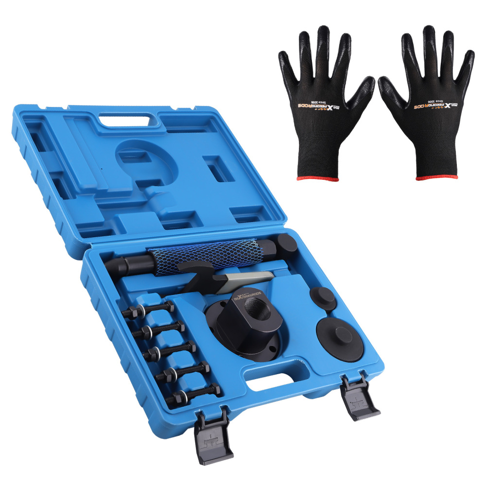 Front Wheel Drive Bearing Removal Press Adapter Puller Wheel Hub Tool compatible for Ford