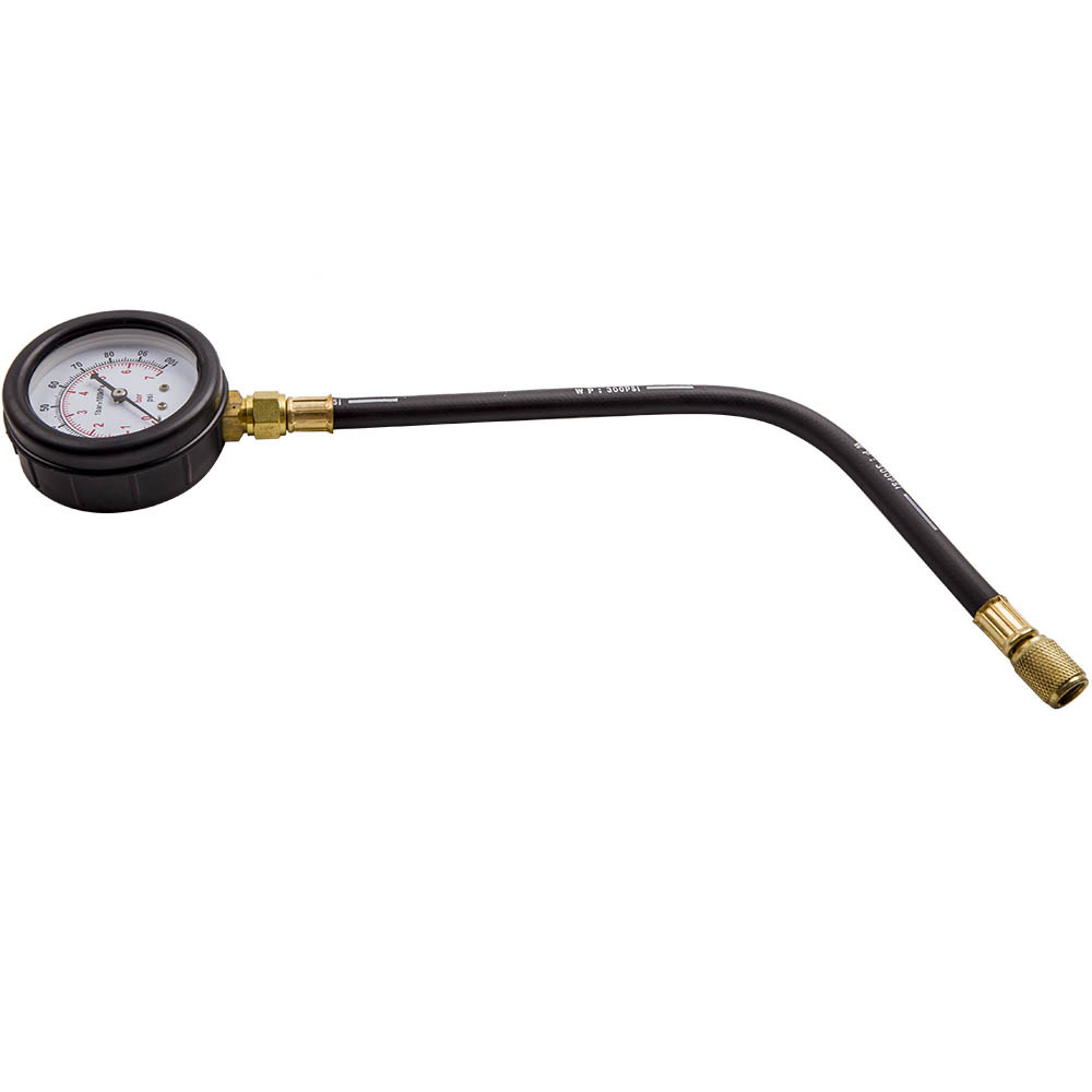 Pompe à huile-carburant pression testeur outil manomètre diesel essence voiture