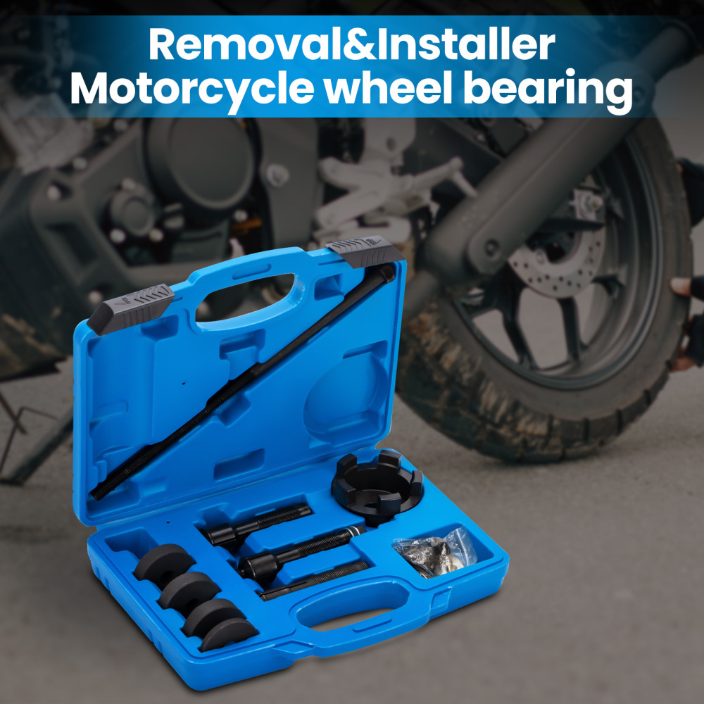 Wheel Bearing Remover+ Installer Puller Tool Set compatible for Harley Davidson VT102