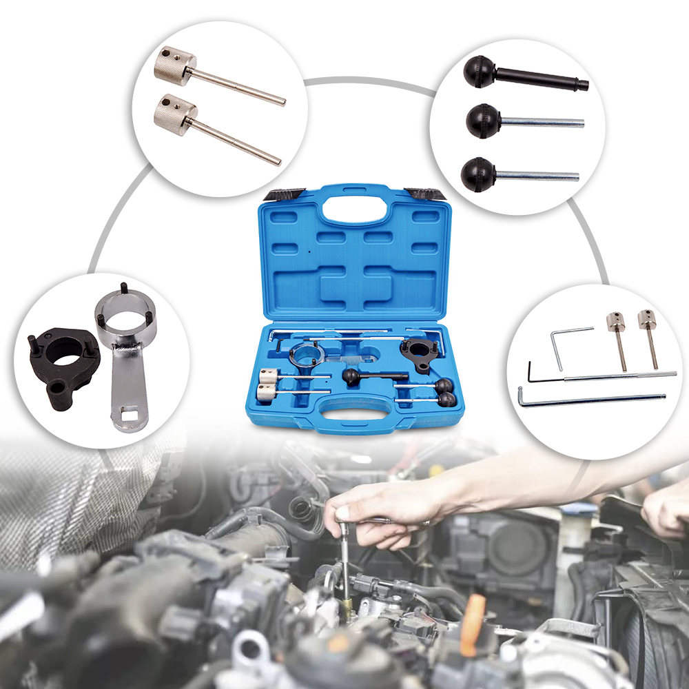 Timing Belt Change Tool Engine Adjustment Tool compatible for VW 1.6 2.0TDI compatible for Audi A3 A4 A5