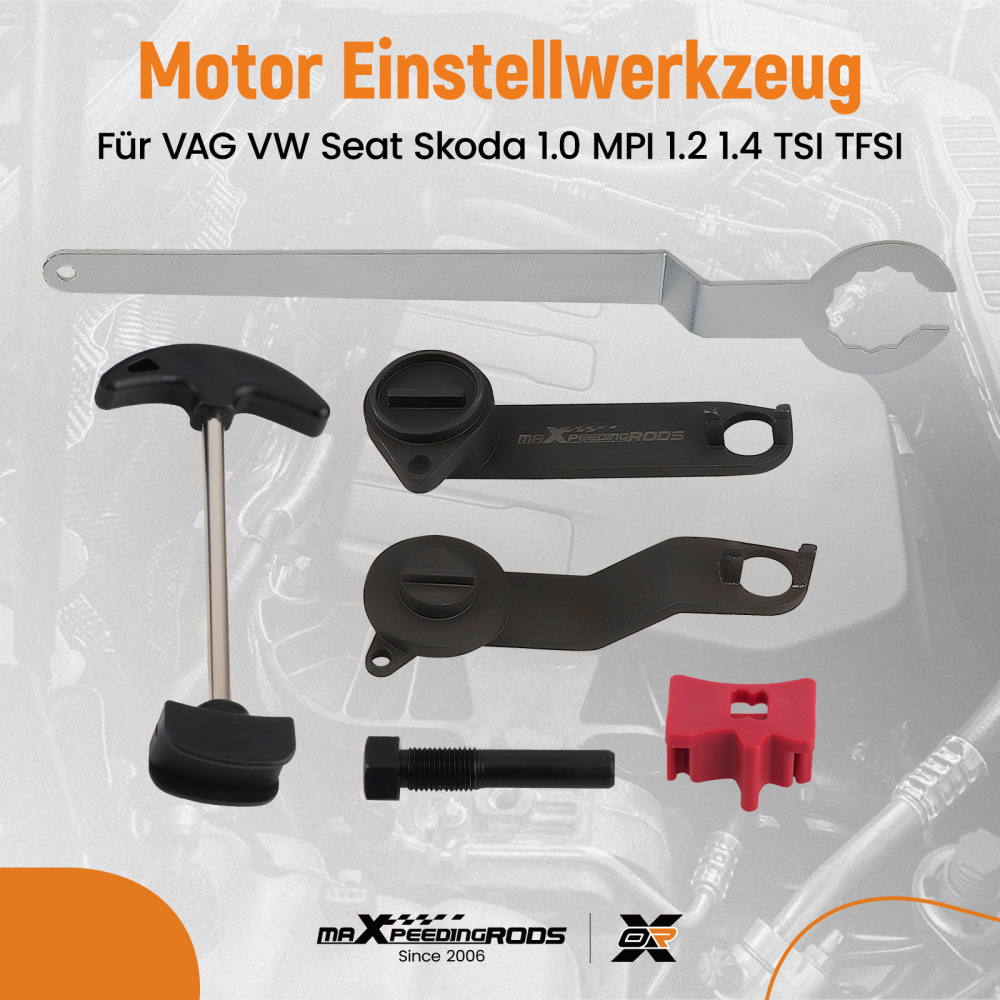 Petrol Engine Camshaft Timing Tool Kit compatible for VW Golf VII Jetta compatible for Audi A1 A3 2012+