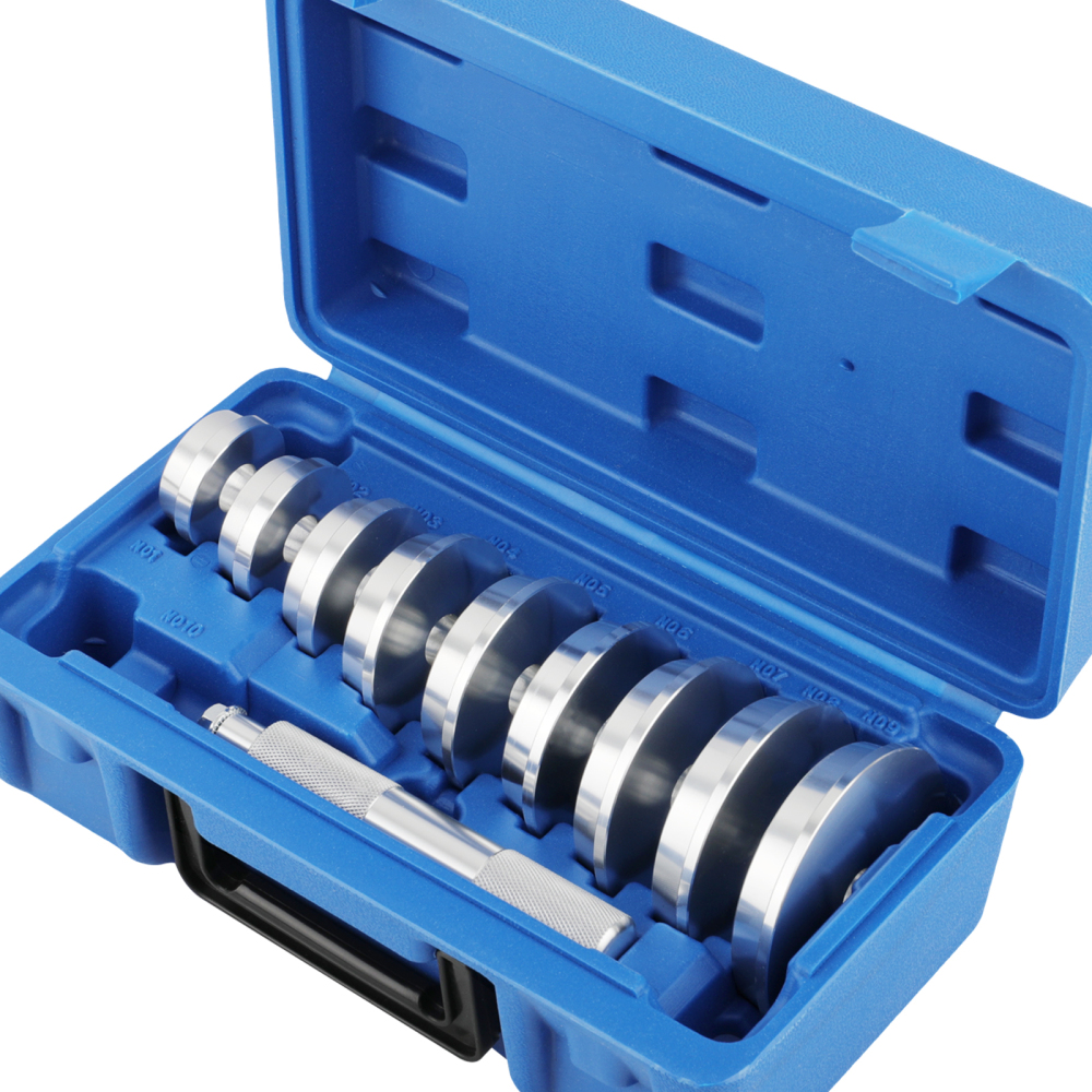 11PCS Professional Wheel Aluminium Bearing Race Seal Driver Set Garage Tool Kit