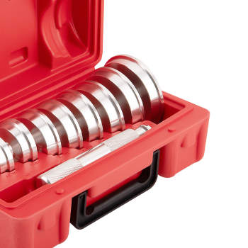 10x Wheel Bearing Race Seal Driver Master Auto installer insert Tool Kit