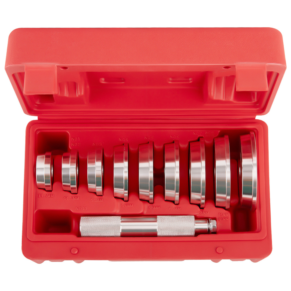 Bearing Race Seal Driver Master installer Tool Kit Set 39.5mm, 44.5mm, 50mm