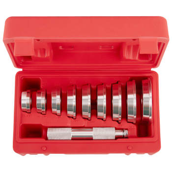10x Wheel Bearing Race Seal Driver Master Auto installer insert Tool Kit