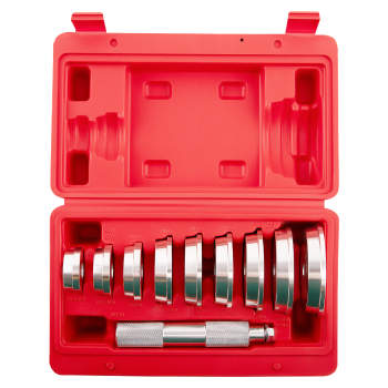 10x Wheel Bearing Race Seal Driver Master Auto installer insert Tool Kit