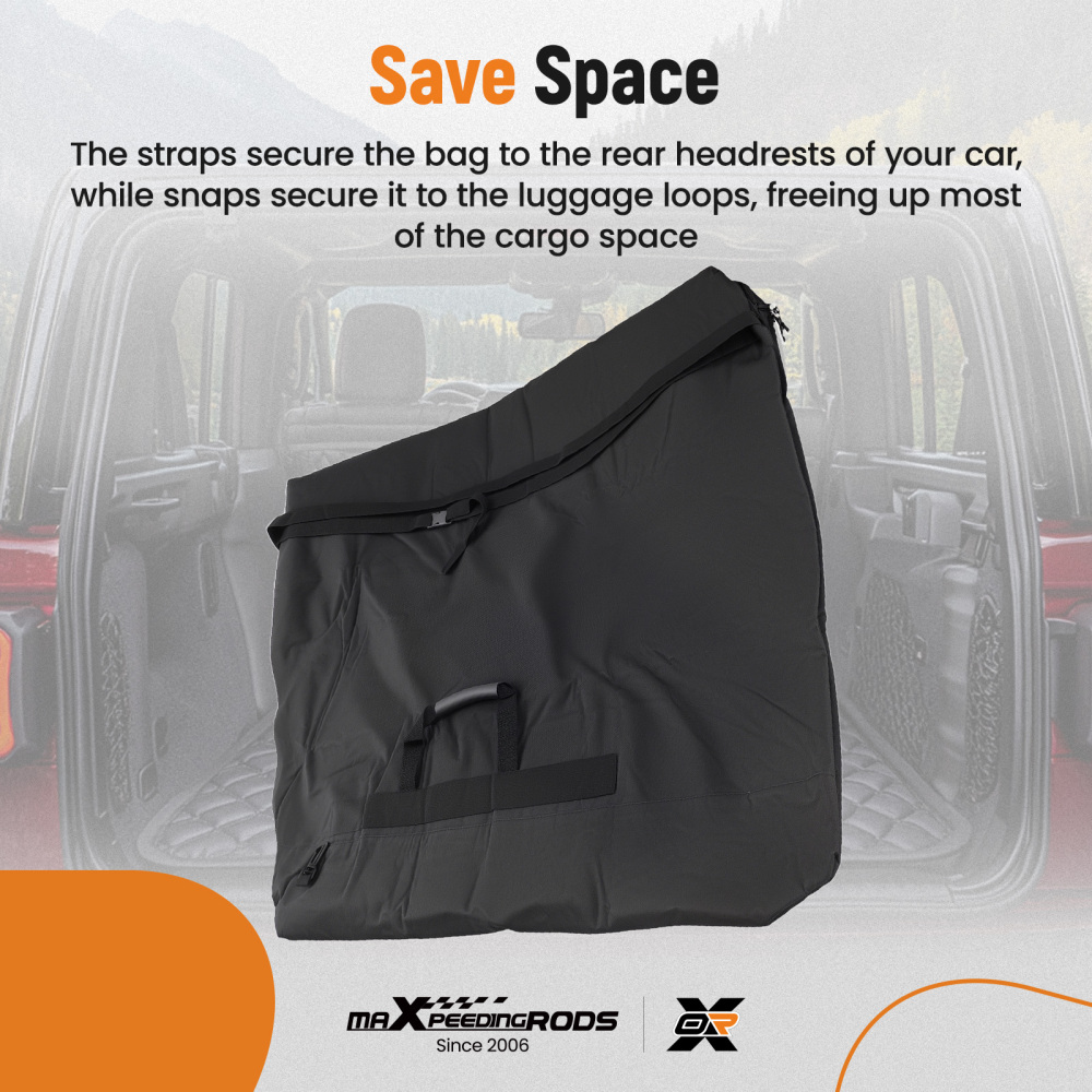 Freedom Panel Hard Top Storage Bag compatible for Jeep Wrangler JK JL 2007-2020 2/4-Doors