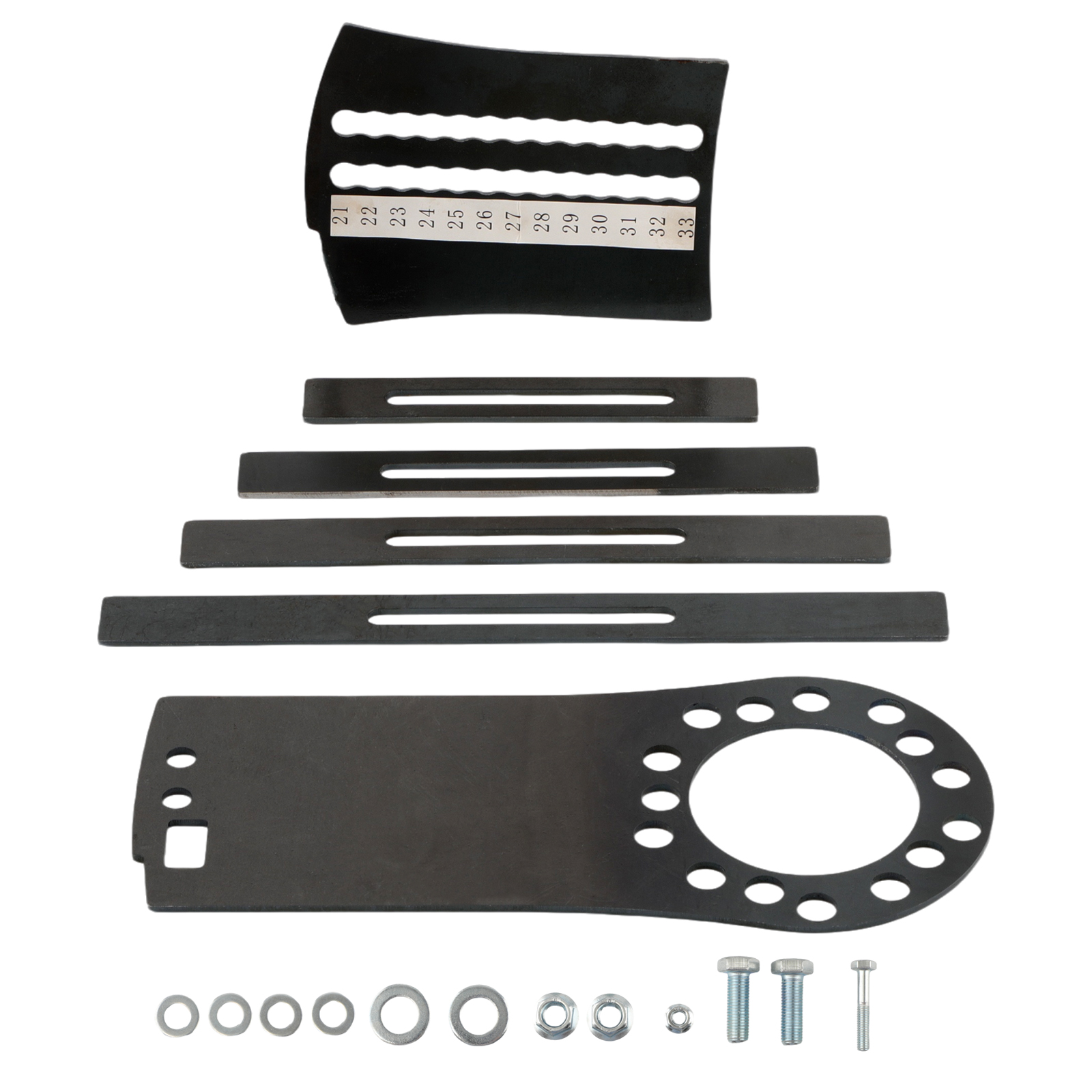 Wheel Tire Combination Measuring Fitment Tool Gauge for 21 - 33 inches 5x4.5-image-TCM-5LU-LC-V2