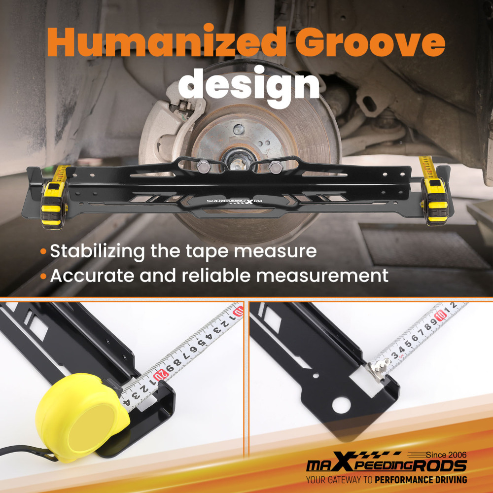 2pcs Heavy Duty Wheel Alignment Tool Kit Toe Alignment Tool Plates for UTV/ATV