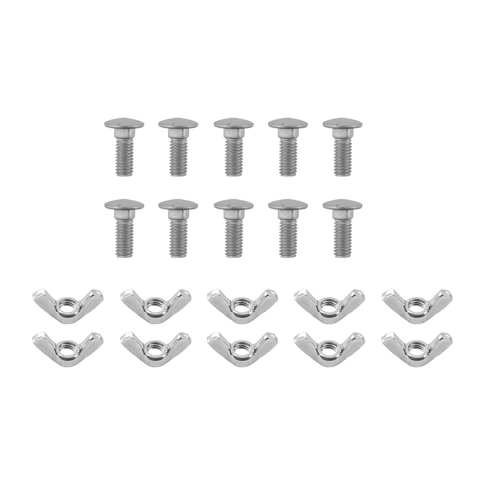 6-Lug Wheel Alignment Pattern Tool Steel 6x114 6x120 6x127 Wing Nut System