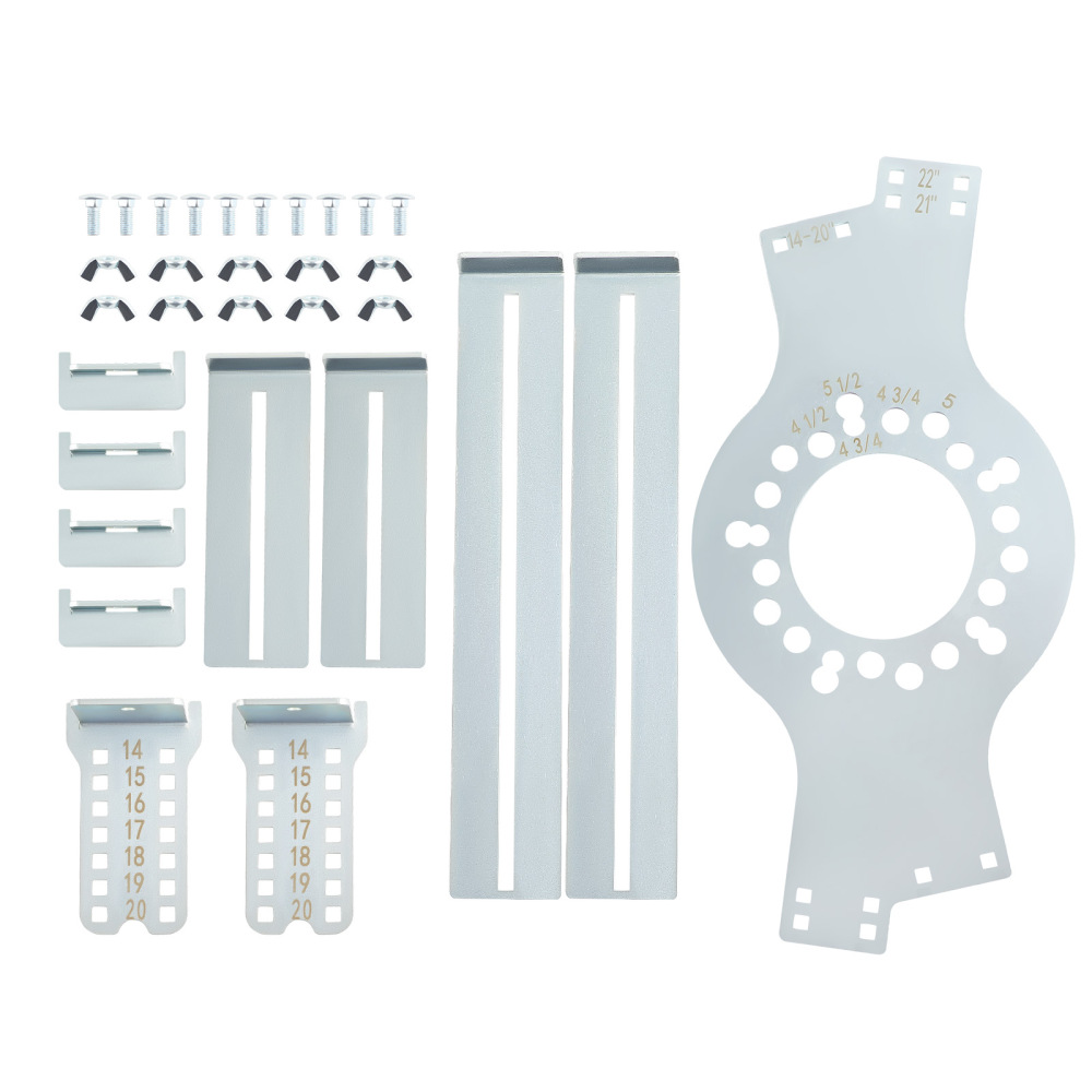 Wheel Fitment Testing Tool Tire Size Fit Test Measuring Mockup 5-Lug Pattern