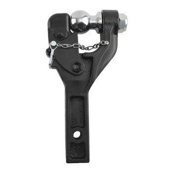 8 Ton Ball Combo Pintle Tow Hook Receiver Arm Hitch Towing 4WD Truck QXPA