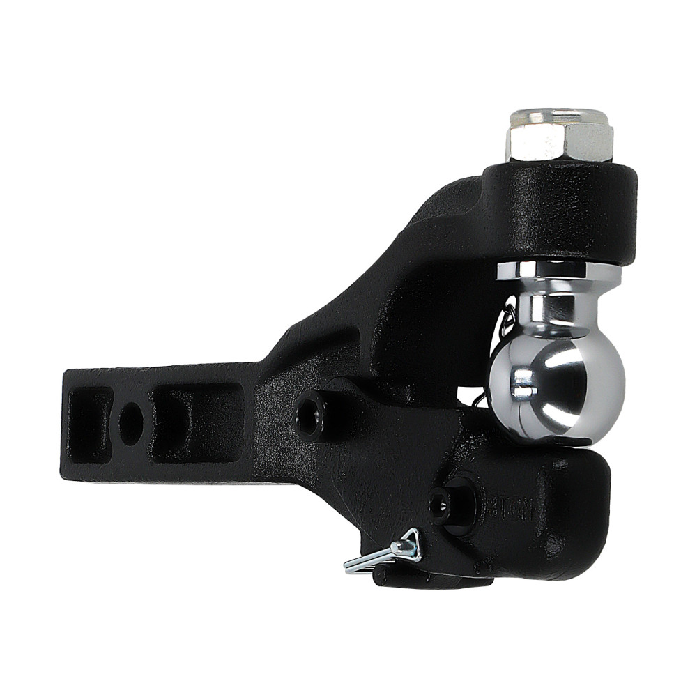 Pintle Tow Hook Receiver Arm Hitch Towing 4WD Truck Heavy Duty 8 Ton Ball Combo