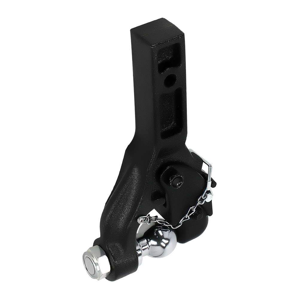 Pintle Tow Hook Receiver Arm Hitch Towing 4WD Truck Heavy Duty 8 Ton Ball Combo