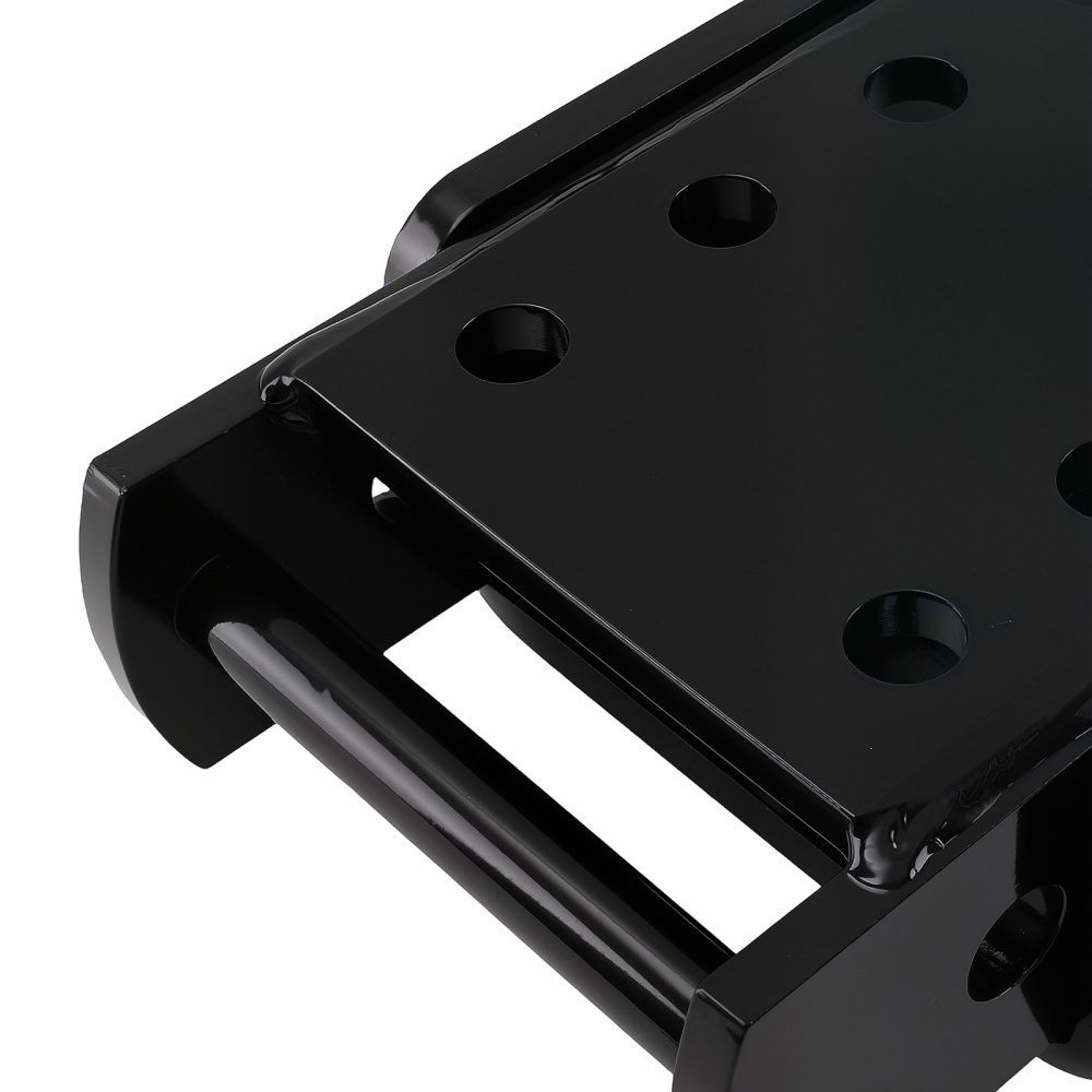Adjustable Black Tow Hitch Drop Plate compatible for Land Rover Defender Van 4x4 3500kg