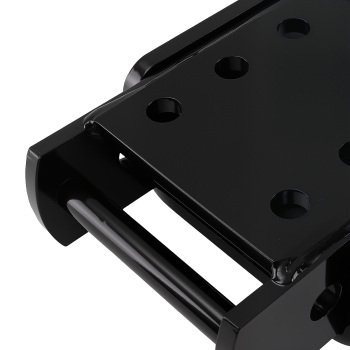 Adjustable Black Tow Hitch Drop Plate compatible for Land Rover Defender Van 4x4 3500kg