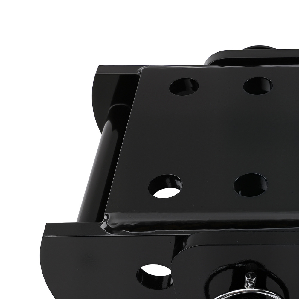 Adjustable Black Tow Hitch Drop Plate compatible for Land Rover Defender Van 4x4 3500kg