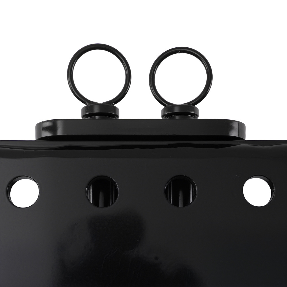 Adjustable Black Tow Hitch Drop Plate compatible for Land Rover Defender Van 4x4 3500kg