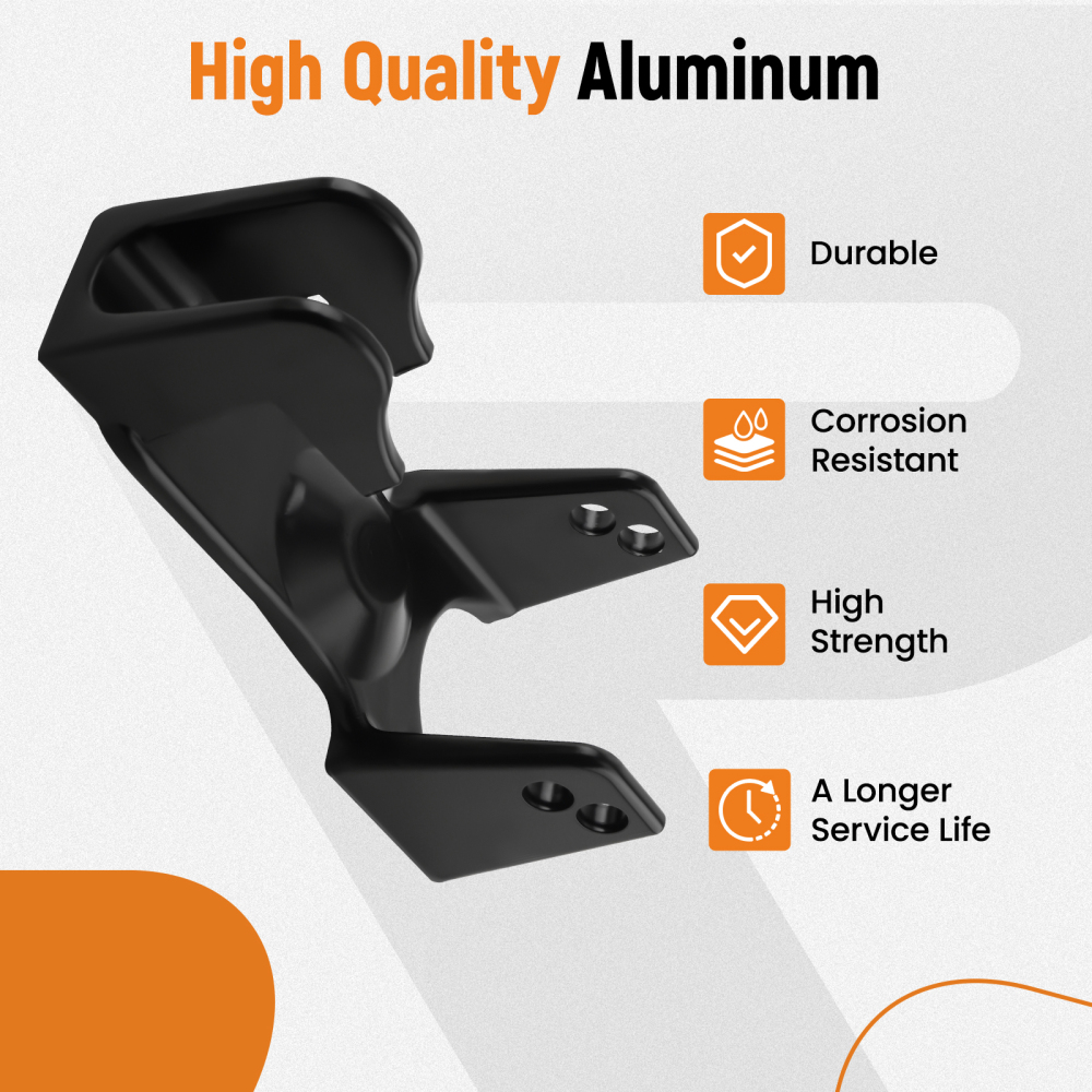 Gooseneck Hitch Lock w/ KeyLock Silver for Livestock/Hauler/Trailer for TL-50