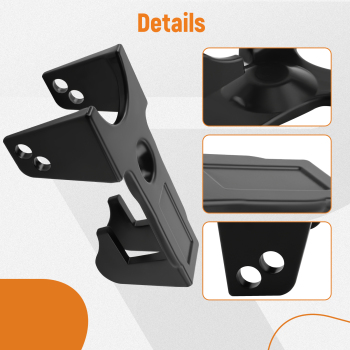 Gooseneck Hitch Lock w/ KeyLock Silver for Livestock/Hauler/Trailer for TL-50