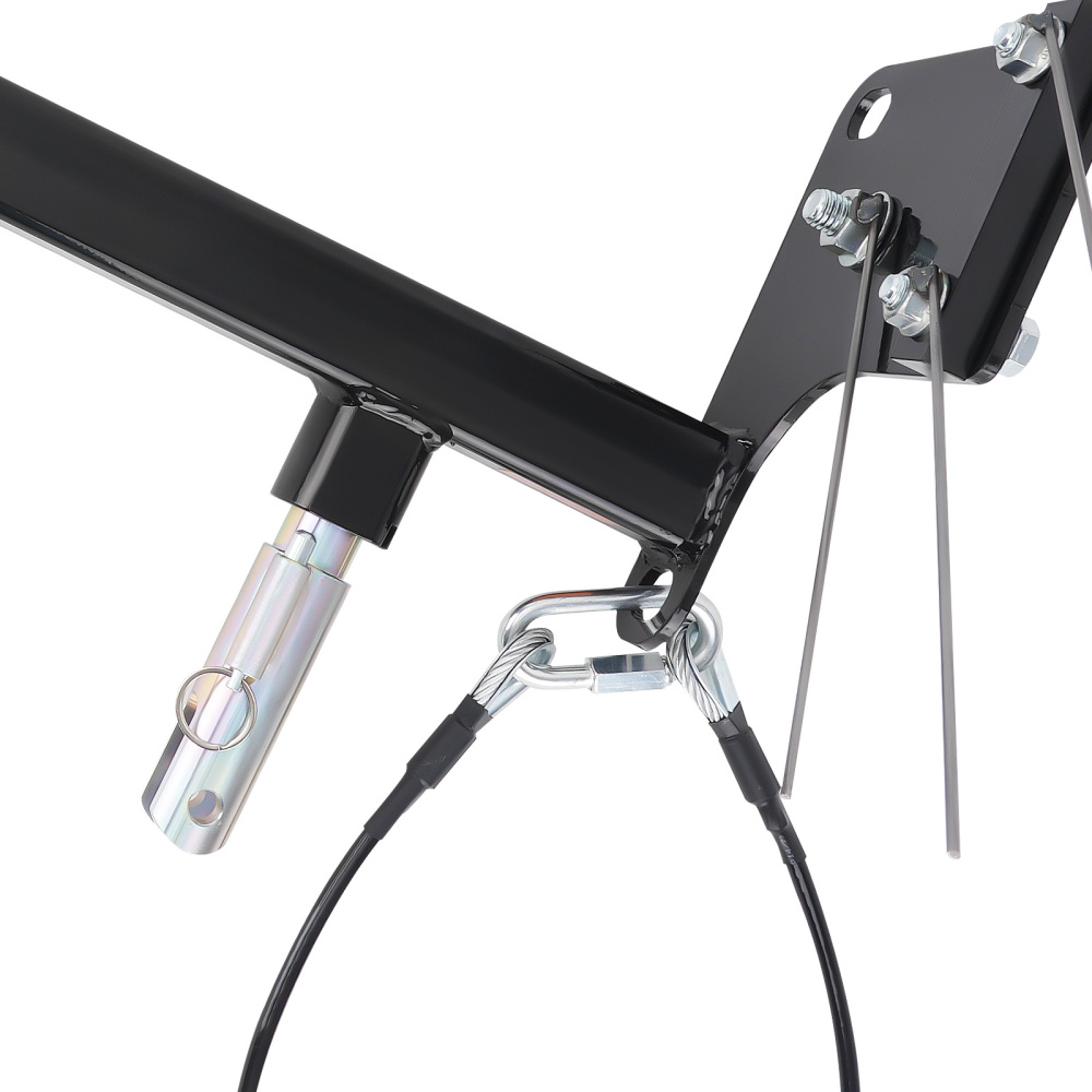 Tow Bar Base Plate Tow Bar Bracket compatible for Jeep Wrangler JLU JL 2007-2018 4 Door