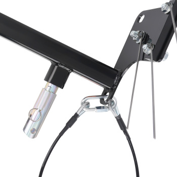 Tow Bar Base Plate Tow Bar Bracket compatible for Jeep Wrangler JLU JL 2007-2018 4 Door