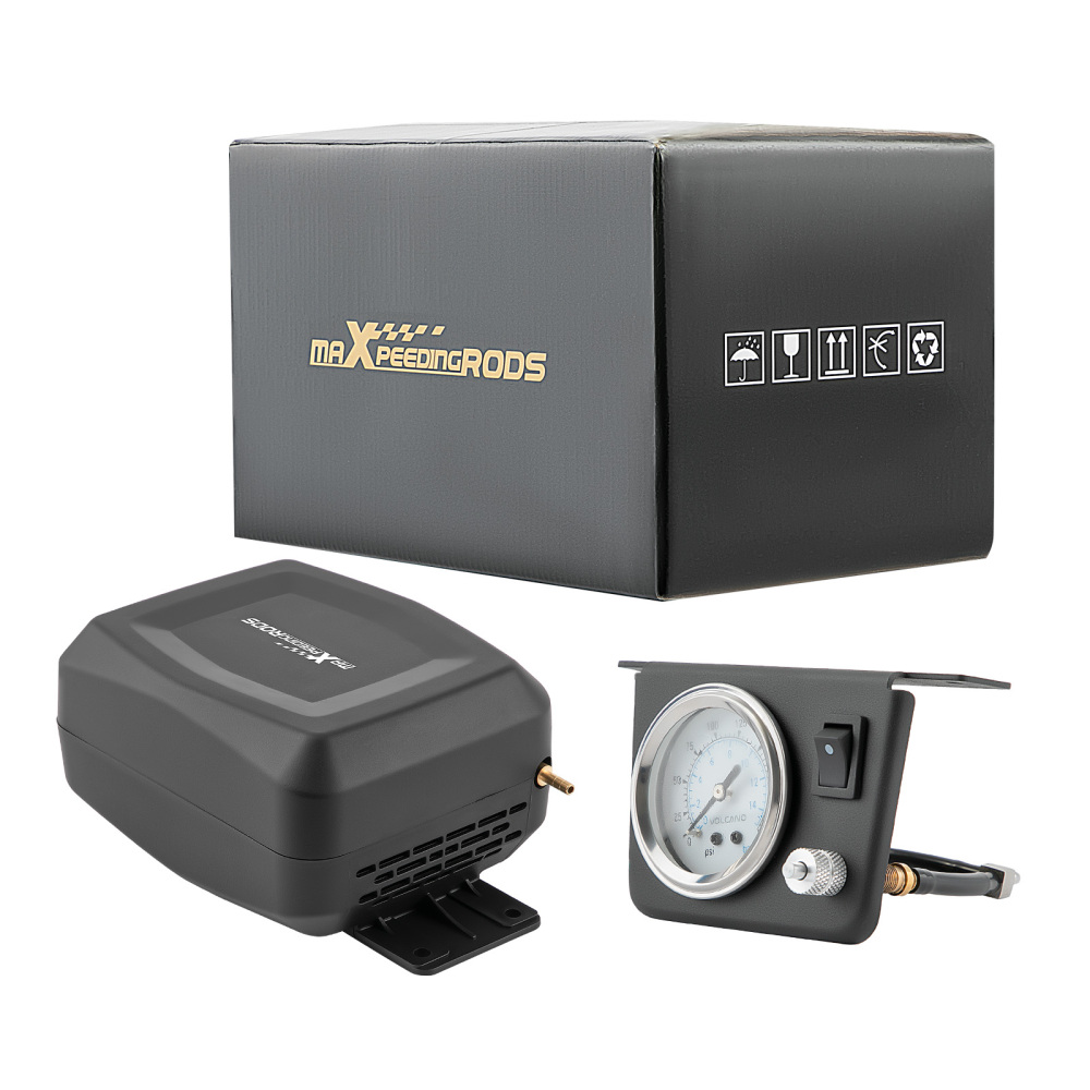 Towing Air Spring Bag Compressor Controller kit For Universal Van Pickups compatible for Ford