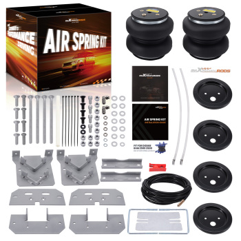 Rear Air Helper Spring Leveling Suspension Kit compatible for Ram 2500 AWD 2011-