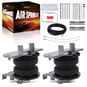 Rear Air Helper Spring Leveling Suspension Kit compatible for Ram 2500 AWD 2011-