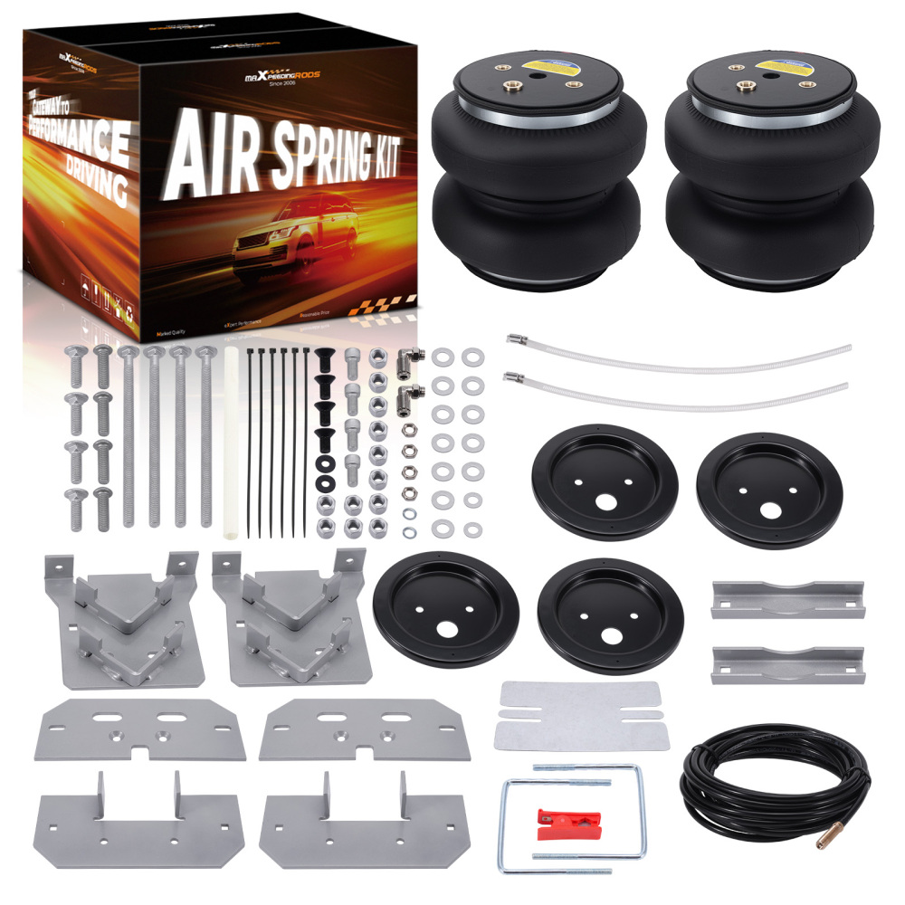 Rear Air Helper Spring Leveling Suspension Kit compatible for Ram 2500 AWD 2011-