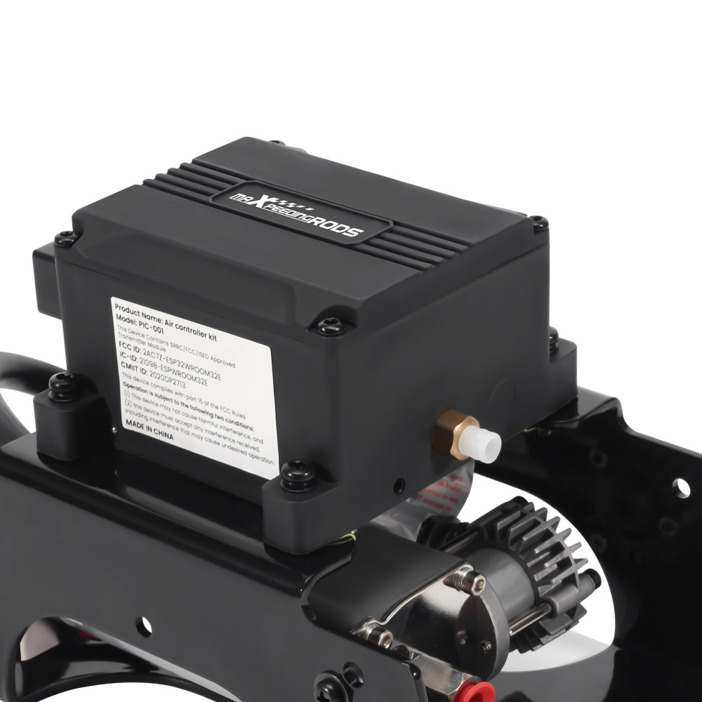 Air Suspension Kit + Air Controller Kit compatible for Dodge Ram 2500 3500 RWD 03-2010