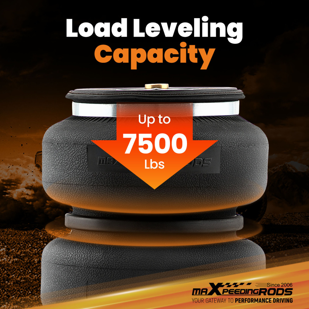 Air Spring Suspension Bags Leveling Kit Rear compatible for Ram 2500 2WD 4WD 2014-2025