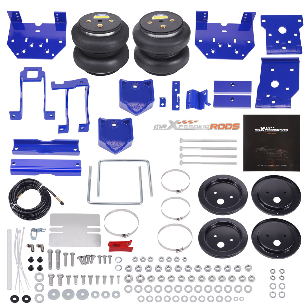 Rear Air Spring Bags Kit Air lines compatible for Ford F250 Super Duty Pickup 6.2L 2011-16