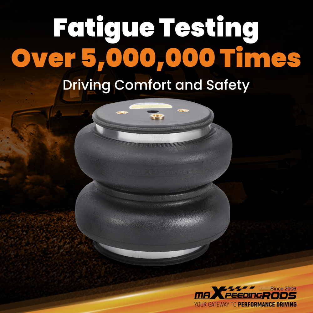 Rear Air Spring Bags Kit Air lines compatible for Ford F250 Super Duty Pickup 6.2L 2011-16