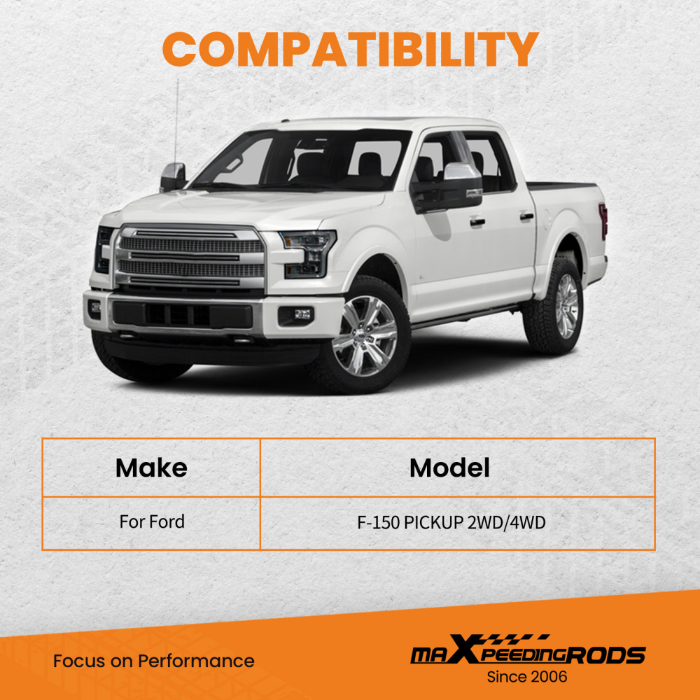 Rear Air Spring Suspension Bag Kit compatible for Ford F-150 PICKUP 2WD 4WD 2010-2014