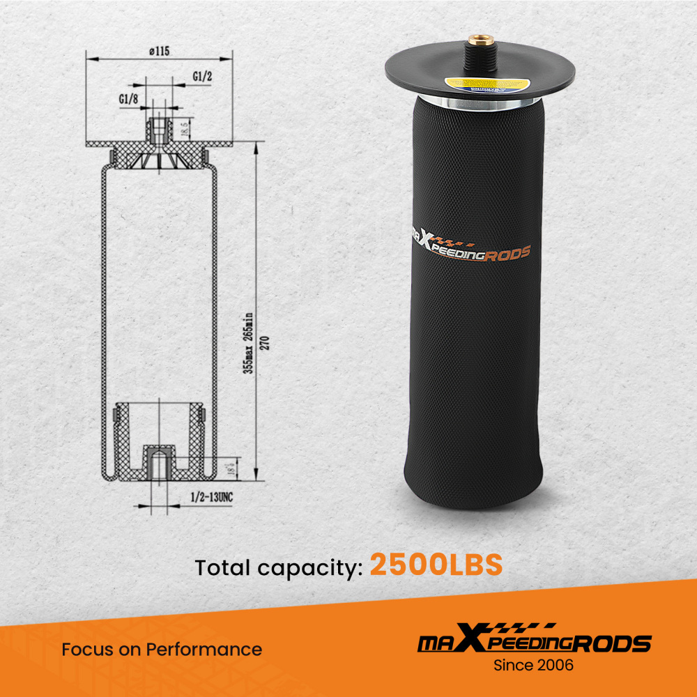 Air Spring Suspension Kit 2500lbs For Ford F-150 PICKUP 2WD 4WD 2015-2019