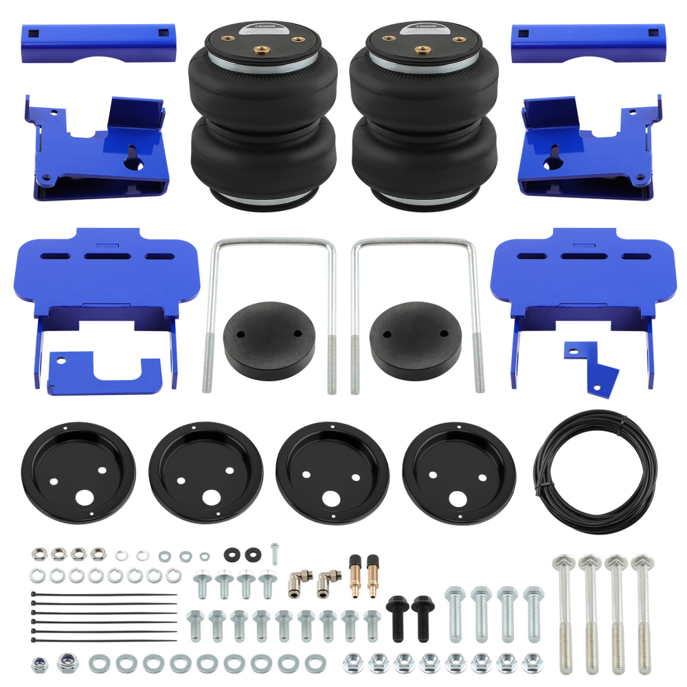 Rear Air Helper Spring Bag Leveling Kit compatible for Ford F150 2WD 4WD 2021-2023 Rear Air Helper Spring Bag Leveling Kit compatible for Ford F150 2WD 4WD 2021-2023