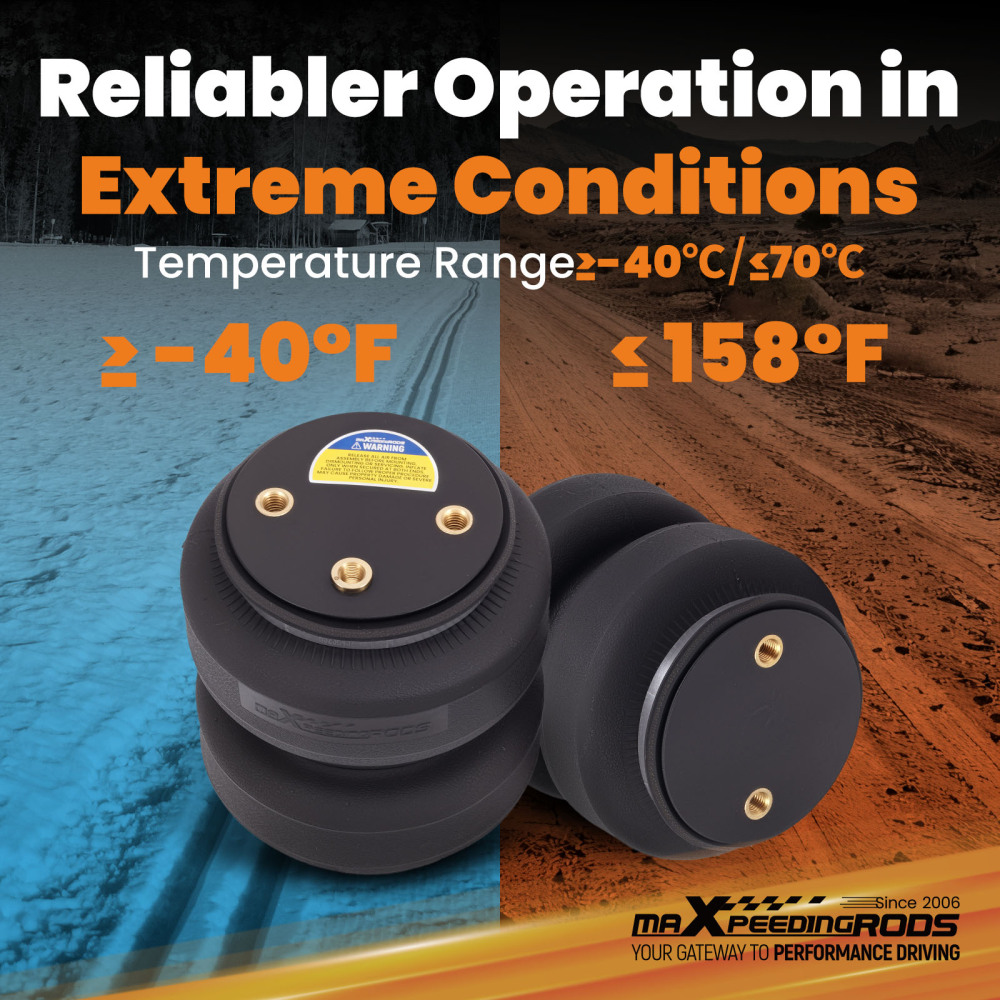 Air Spring Bag Helper Rear compatible for Ford Transit 150 250 350 2015-2024 5000LBS