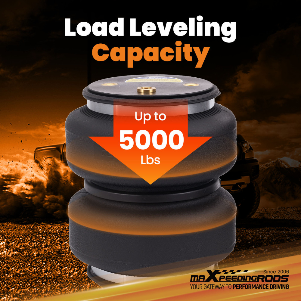 Air Spring Bag Helper Rear compatible for Ford Transit 150 250 350 2015-2024 5000LBS