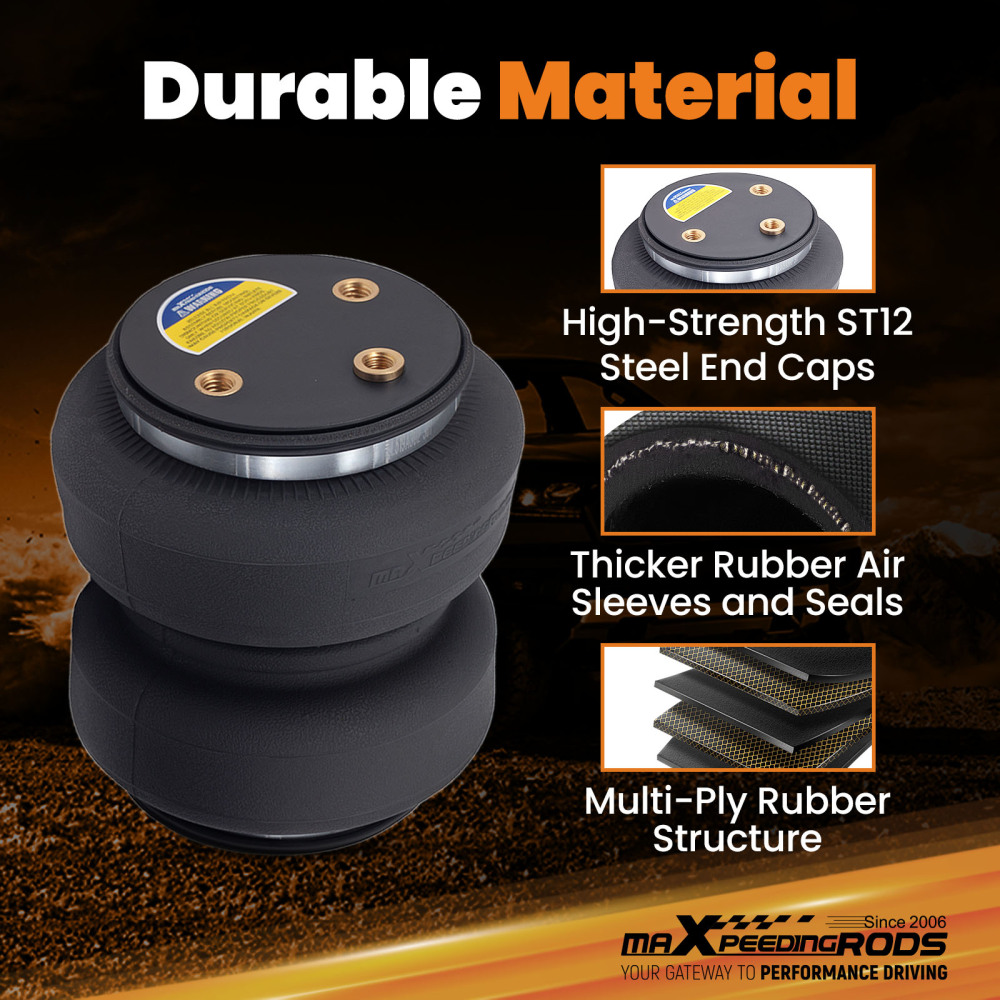 Air Suspension Spring Kit Rear 5000lbs compatible for Ford F-150 Raptor 4WD 2016-2020