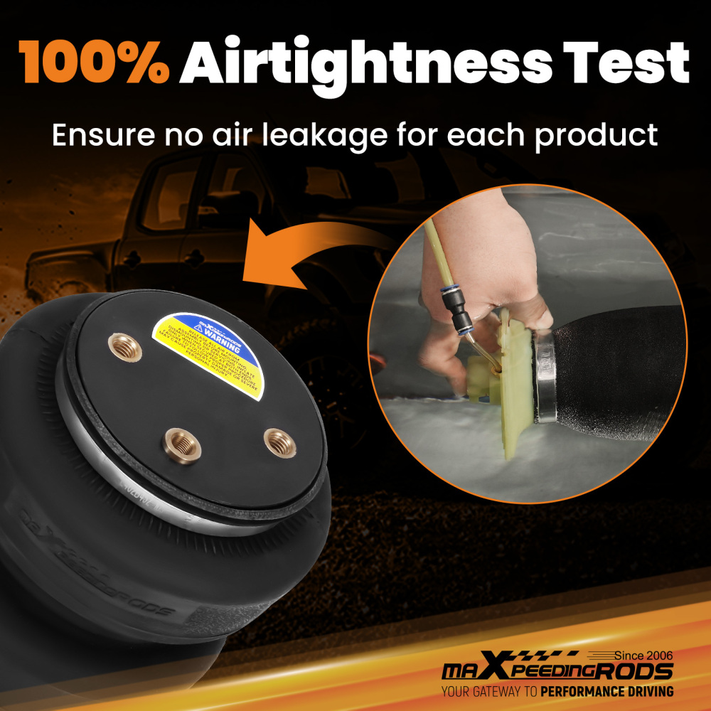 Air Spring Suspension Kit Rear compatible for Ford F-250 F-350 Super Duty SRW 4WD 2023–2024