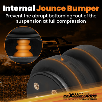 Air Spring Suspension Kit Rear compatible for Ford F-250 F-350 Super Duty SRW 4WD 2023–2024